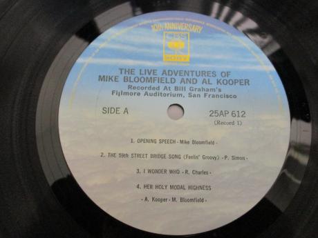 Mike Bloomfield & Al Kooper Live Adventures Of Japan LTD 2LP RED OBI