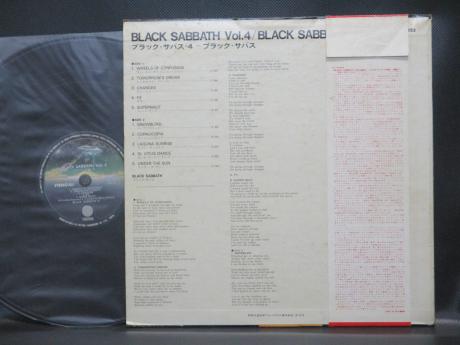 Black Sabbath Vol 4 Japan Rare LP RED OBI DIF COVER