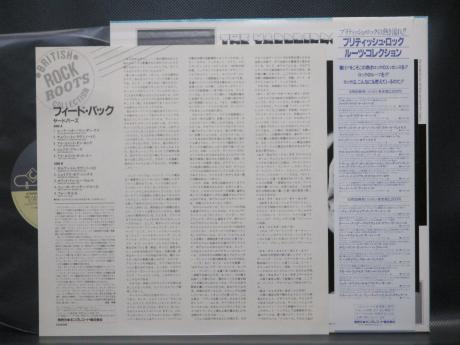 Yardbirds Feed Back Japan Rare LP OBI INSERT