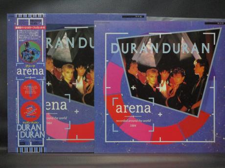 Duran Duran Arena Japan Orig. LP OBI RARE PIN-UP