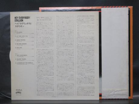 Stallion Hey Everybody Japan Orig. PROMO LP OBI WHITE LABEL