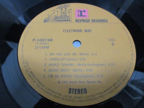Fleetwood Mac Same Title Japan Rare LP BLUE OBI
