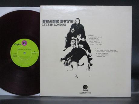 Beach Boys Live in London ( ’69 ) Japan Orig. LP G/F RED WAX