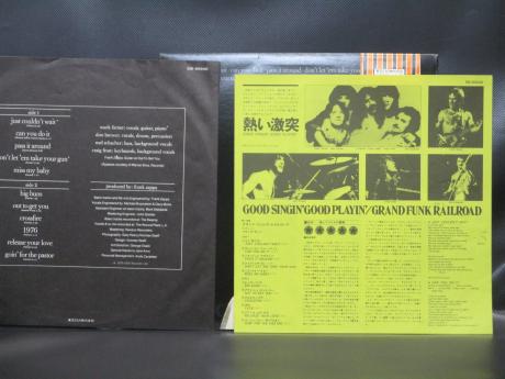 Grand Funk Railroad Good Singin’ Good Playin’ Japan Orig. LP OBI