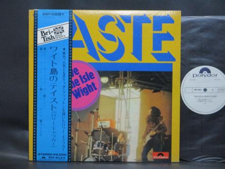 Rory Gallagher Taste Live at the Isle of Wight Japan Orig. PROMO LP OBI WHITE LABEL