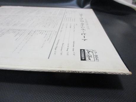 Canned Heat Boogie with Japan Orig. LP DIF RED WAX