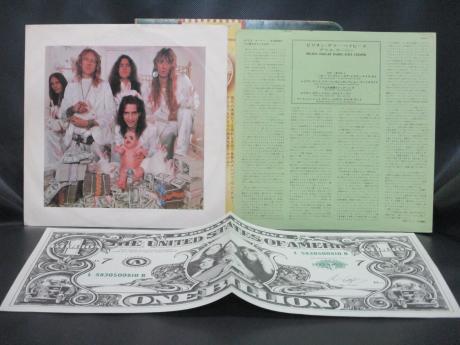 Alice Cooper Billion Dollar Babies Japan Orig. LP OBI RARE POSTER COMPLETE