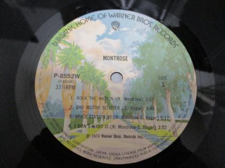 Montrose 1st Same Title Japan Orig. LP OBI INSERT