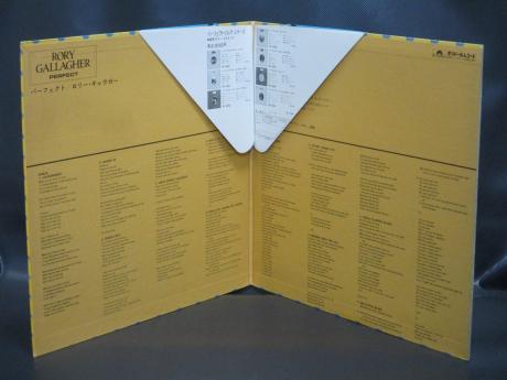 Rory Gallagher Perfect Japan ONLY LP CORNER OBI RARE POSTER