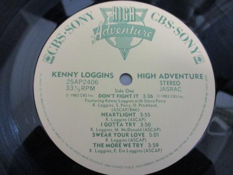 Kenny Loggins High Adventure Japan Orig. LP OBI