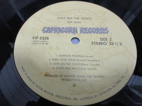 Sea Level Cats on the Coast Japan Orig. LP OBI
