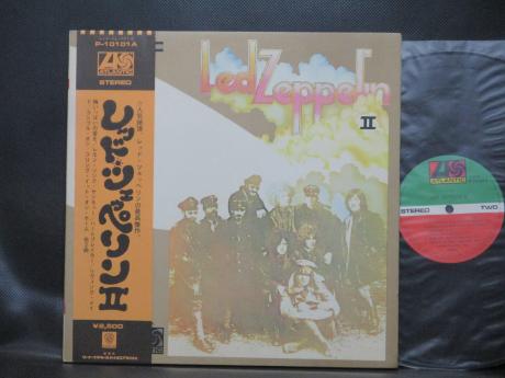 Led Zeppelin 2nd II Japan Rare LP OBI BIG POSTER