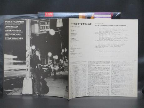 Peter Frampton Breaking All the Rules Japan Orig. PROMO LP OBI
