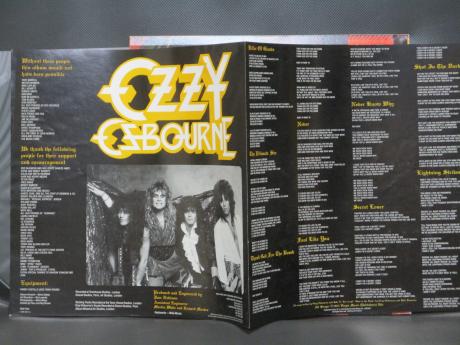 Ozzy Osbourne The Ultimate Sin Japan Orig. LP OBI