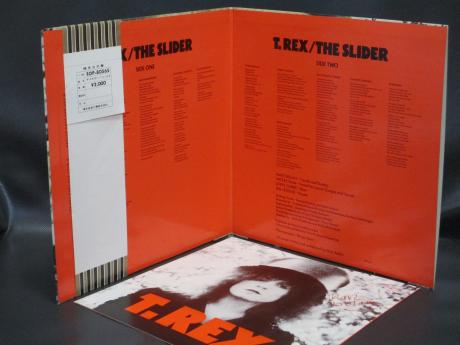 2. T.REX The Slider Japan Orig. LP OBI BOOKLET