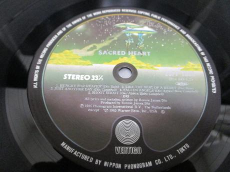 DIO Sacred Heart Japan Orig. LP OBI INSERT