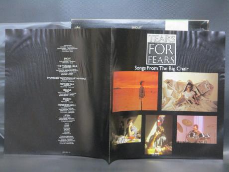 Tears For Fears Songs From The Big Chair Japan Orig. LP OBI