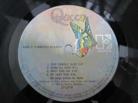 Queen 1st Same Title Japan Orig. LP OBI INSERT