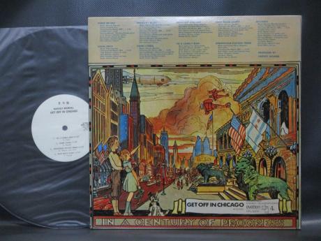 Harvey Mandel Get Off In Chicago Japan Orig. PROMO LP OBI WHITE LABEL