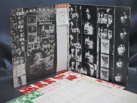 Rolling Stones Exile Main St Japan Orig. 2LP OBI INSERT