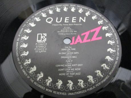 Queen Jazz Japan Orig. LP OBI RARE POSTER COMPLETE