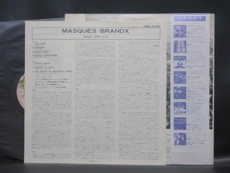Brand X Masques Japan Orig. LP OBI INSERT