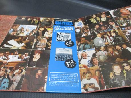 USA For Africa V. A. We Are the World Japan Orig. LP OBI