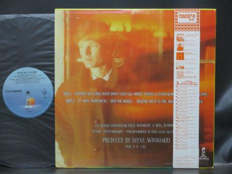 Steve Winwood Talking Back To The Night Japan Orig. LP OBI