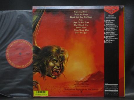 Ozzy Osbourne The Ultimate Sin Japan Orig. LP OBI