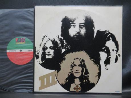 Led Zeppelin 3rd III Japan Rare LP OBI BIG POSTER