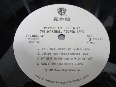 Marshall Tucker Band Running Like The Wind Japan Orig. PROMO LP OBI WHITE LABEL