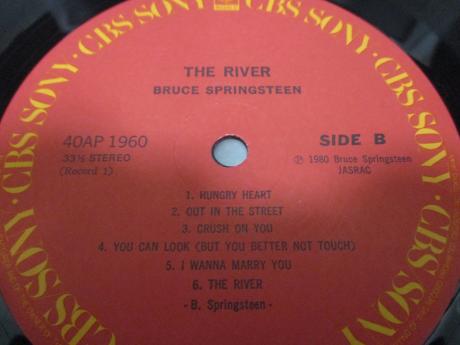 Bruce Springsteen The River Japan Rare 2LP BLUE OBI SHRINK