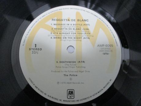 Police Regatta De Blanc Japan Orig. LP WIDE OBI