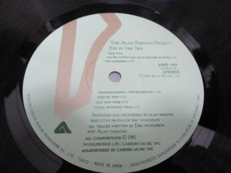 Alan Parsons Project Eye In The Sky Japan Orig. LP OBI