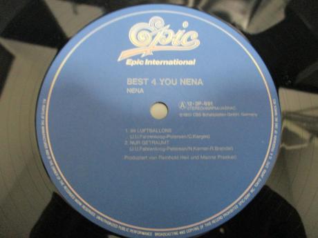 NENA Best 4 You Japan ONLY 4 Track 12” INSERT