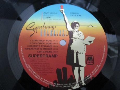 Supertramp Breakfast in America Japan Orig. LP OBI