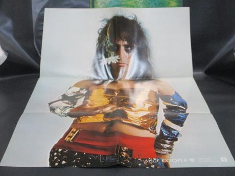 Alice Cooper Billion Dollar Babies Japan Orig. LP OBI RARE POSTER COMPLETE