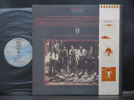 Eagles Desperado Japan Early Press LP OBI INSERT