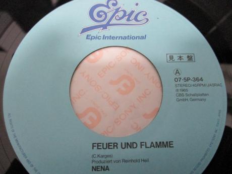 NENA Feuer Und Flamme Japan PROMO 7" PS