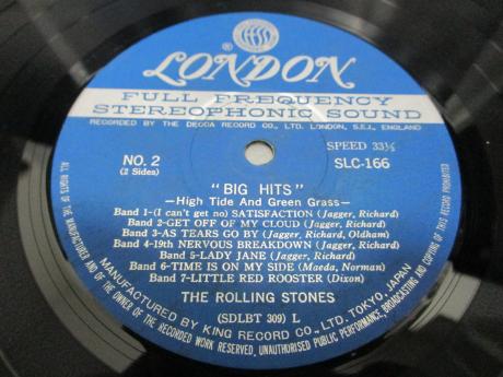 Rolling Stones Big Hits High Tide And Green Grass Japan Rare LP RED OBI