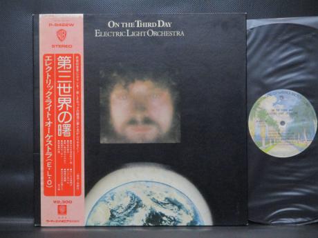 ELO Electric Light Orchestra On the Third Day Japan Orig. LP OBI