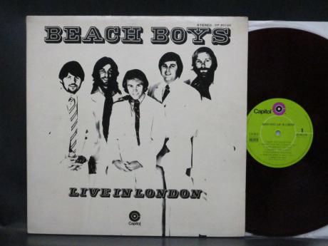 Beach Boys Live in London ( ’69 ) Japan Orig. LP G/F RED WAX