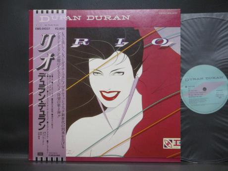 Duran Duran Rio Japan Early Press LP OBI INSERT