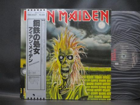 Iron Maiden 1st Same Title Japan Orig. LP OBI INSERT