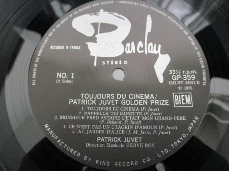 Patrick Juvet Toujours Du Cinéma ( Love ) Japan Orig. LP OBI DIF COVER
