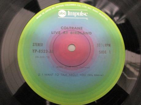 John Coltrane Live At Birdland Japan Rare LP OBI
