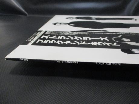 Stranglers Black and White Japan Orig. LP OBI INSERT