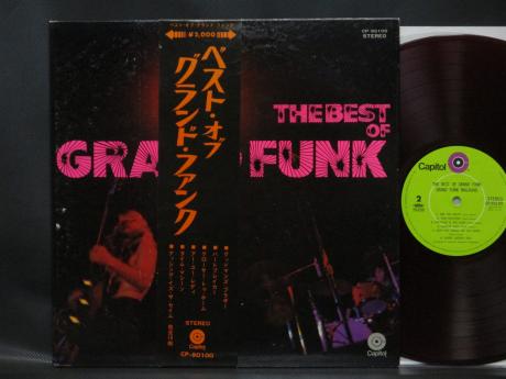Grand Funk Railroad Best Of Japan Orig. LP OBI G/F RED WAX