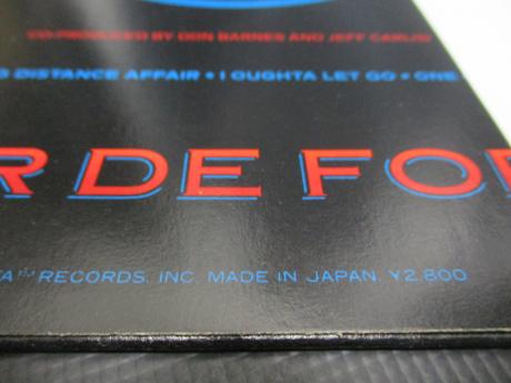 38 Special Tour De Force Japan Orig. LP OBI