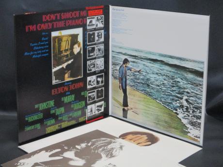 Elton John Don't Shoot Me I'm Only The Piano Player Japan Rare LP RED & BLACK OBI